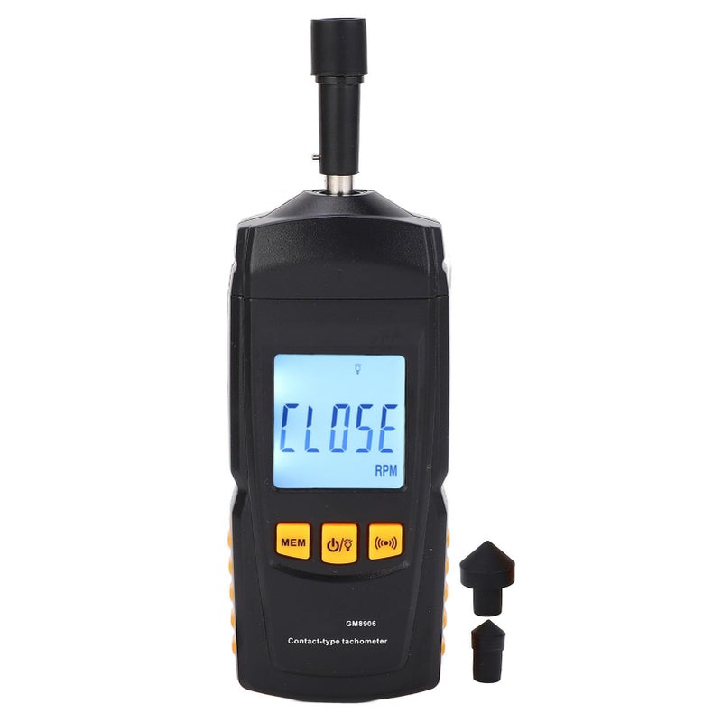 Handheld Digital Tachometer Motor Speed Gauge RPM Laser Testing - Image 2