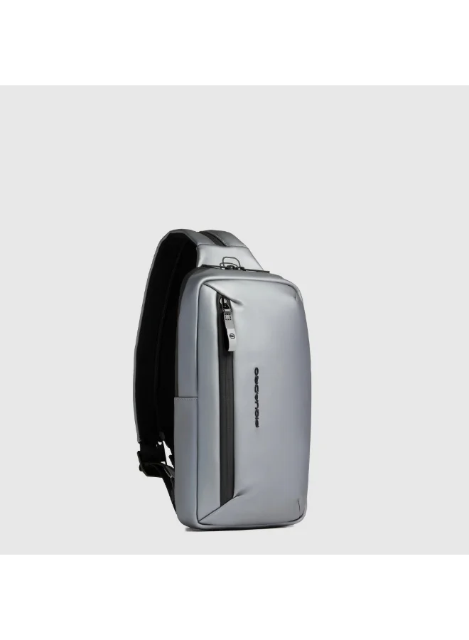 بيكوادرو حقيبة كتف مقاومة للماء Piquadro CA6466C2OW لجهاز iPad mini مع حماية RFID – حقيبة كروس بودي قابلة للتحويل إلى حقيبة ظهر