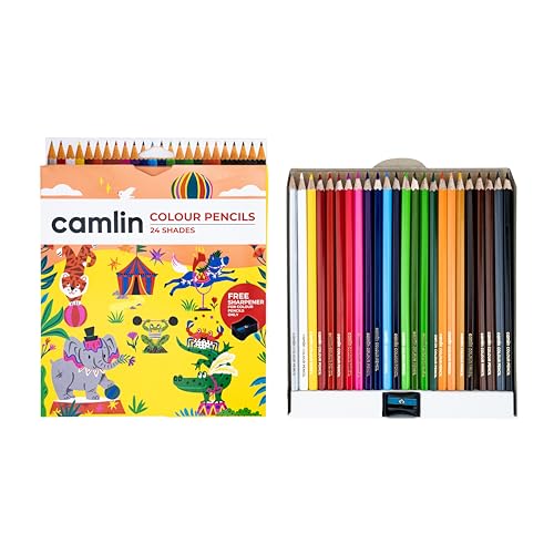 Camlin Kokuyo 4192567 24-Shade Full Size Colour Pencil Set (Assorted) - Image 5