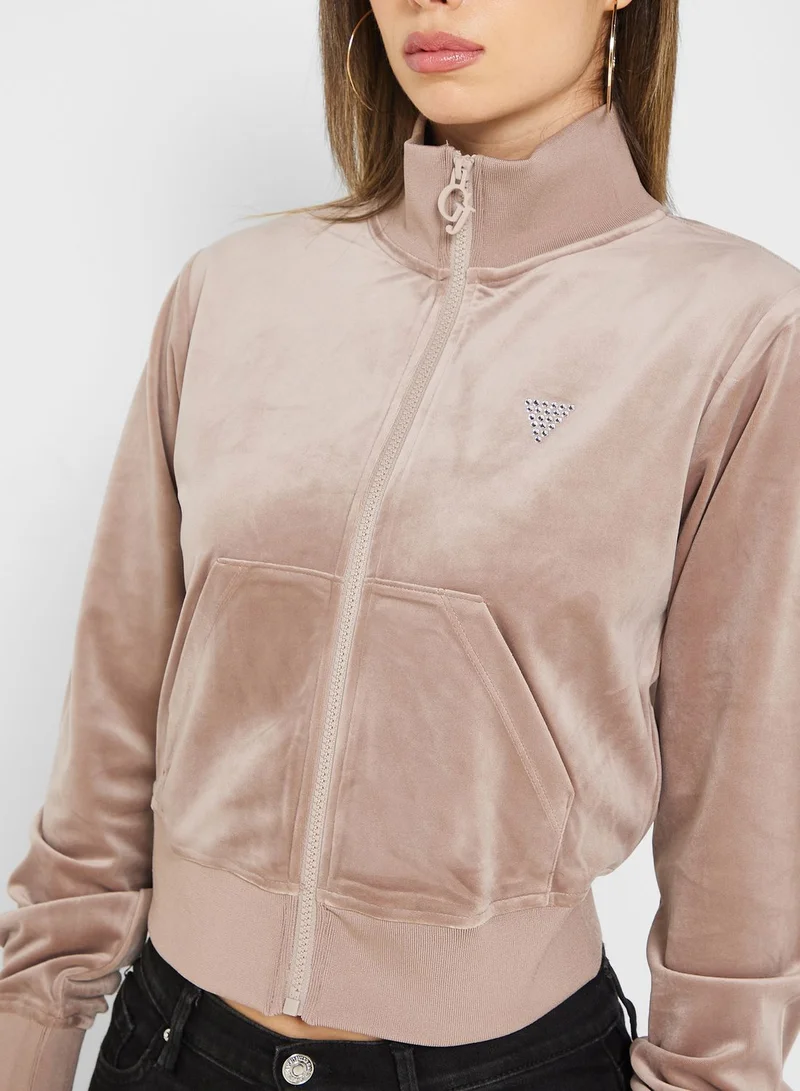GUESS Zip Through Jacket