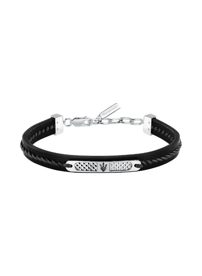 Maserati JM525AVE29 RECYCLED LEATHER bracelet