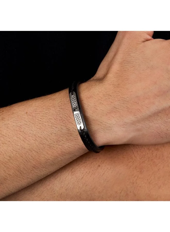 Maserati JM525AVE29 RECYCLED LEATHER bracelet