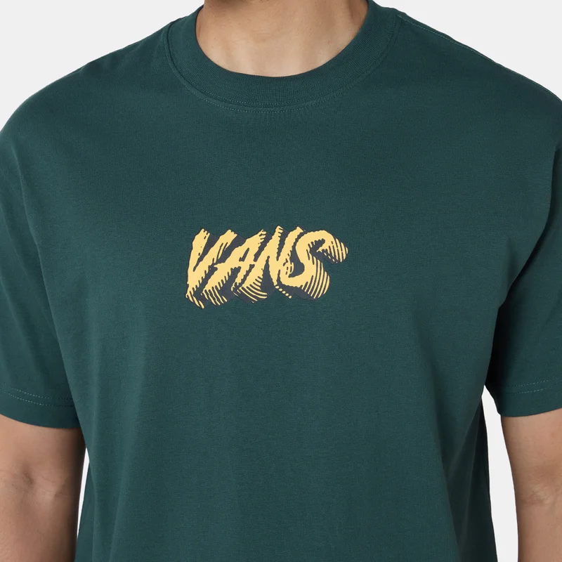 Vans Grey Men's Logo T-Shirt for Men | Best Price UAE