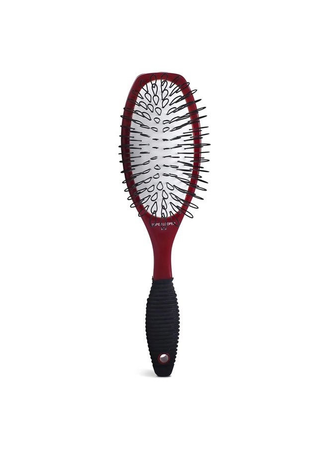 Spornette Spornette Super Looper Wig Brush, Cushioned & Looped Nylon Bristles for Hair Extensions, Wigs, Hair Pieces, Toupees & Weaves - For Brushing, Styling, & Detangling Natural & Synthetic Hair  - Image 1