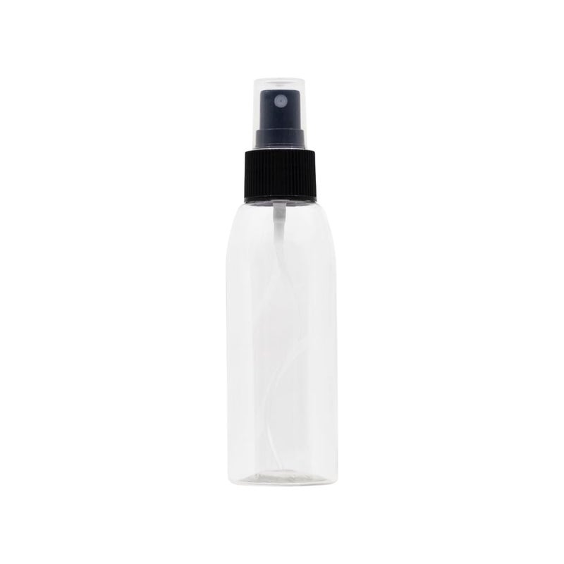 Artistic 3 Pack of 3 x 4 oz Plastic Spray Bottles - White Clear Plastic, Medium Mist, Refillable for Cosmetics, Travel, Storage - Image 3