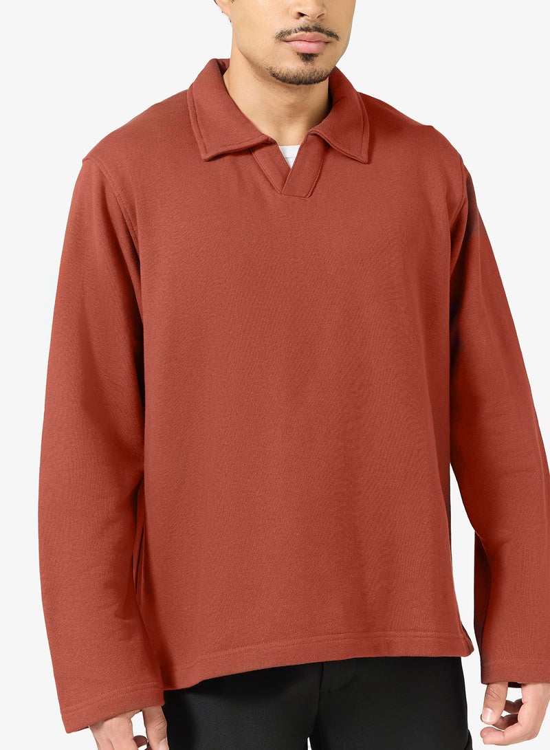 JACK & JONES Split Neck Sweatshirt - Image 3