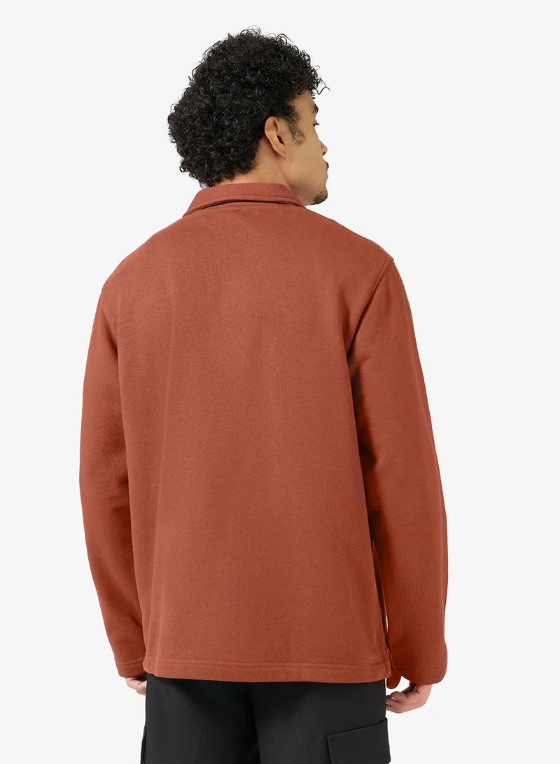 JACK & JONES Split Neck Sweatshirt