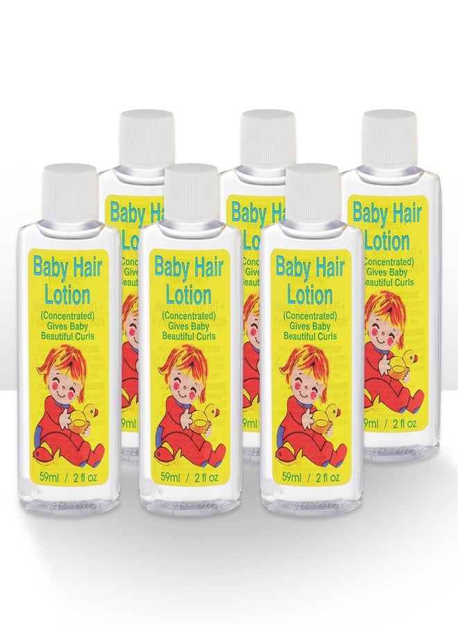 Clubman Pinaud Baby Hair Lotion, Gentle Formula, 2 Fl Oz (Pack of 6) - Image 1