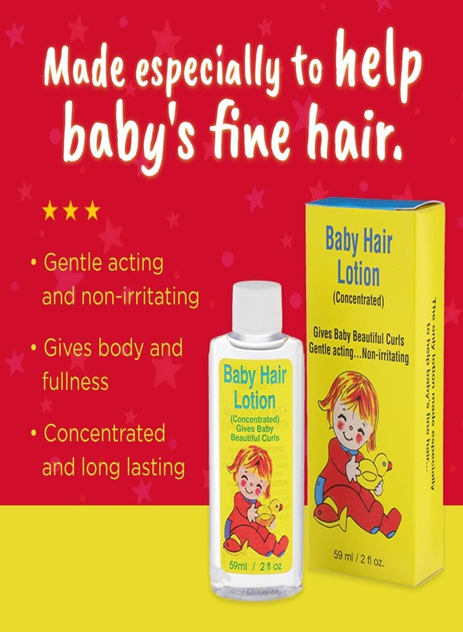 Clubman Pinaud Baby Hair Lotion, Gentle Formula, 2 Fl Oz (Pack of 6) - Image 3