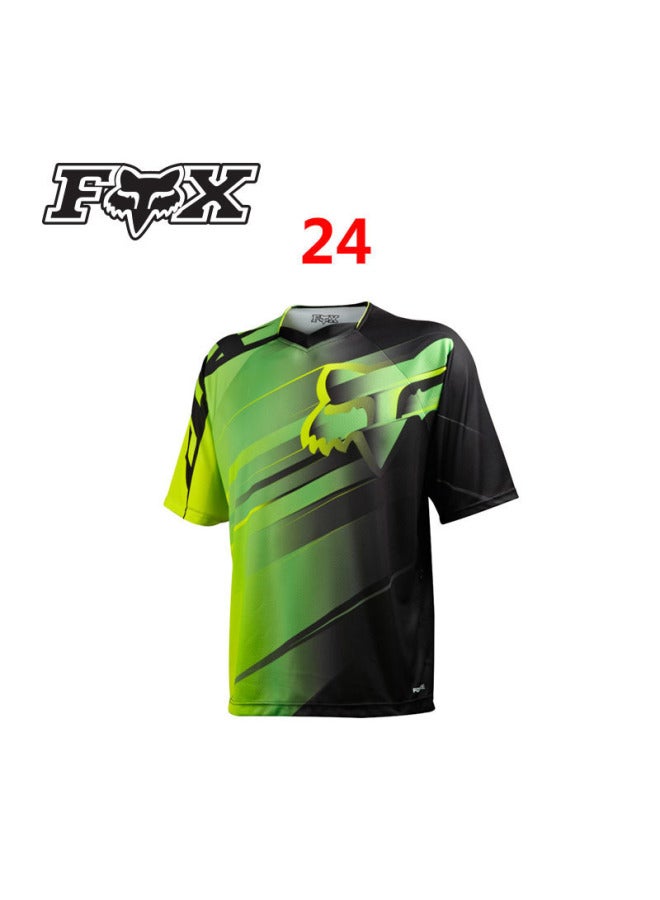 Fox Downhill Clothing Summer Breathable Sweat-wicking Uv-proof Mountain Motorcycle Racing Off-road Vehicle Clothing Cycling Clothing Manufacturer