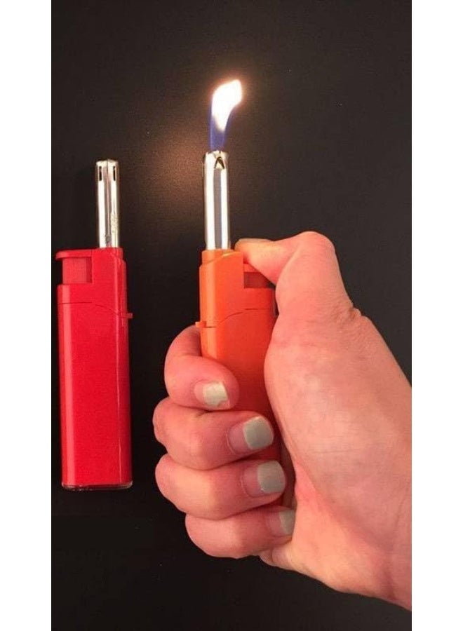 MOMENT ولاعة متعددة الاستخدامات، من الفولاذ المقاوم للصدأ، قابلة لإعادة التعبئة بالبيوتان، لهب مقاوم للرياح، للمطبخ، الشواء، السيجار، فحم البخور، متنوعة - Image 3