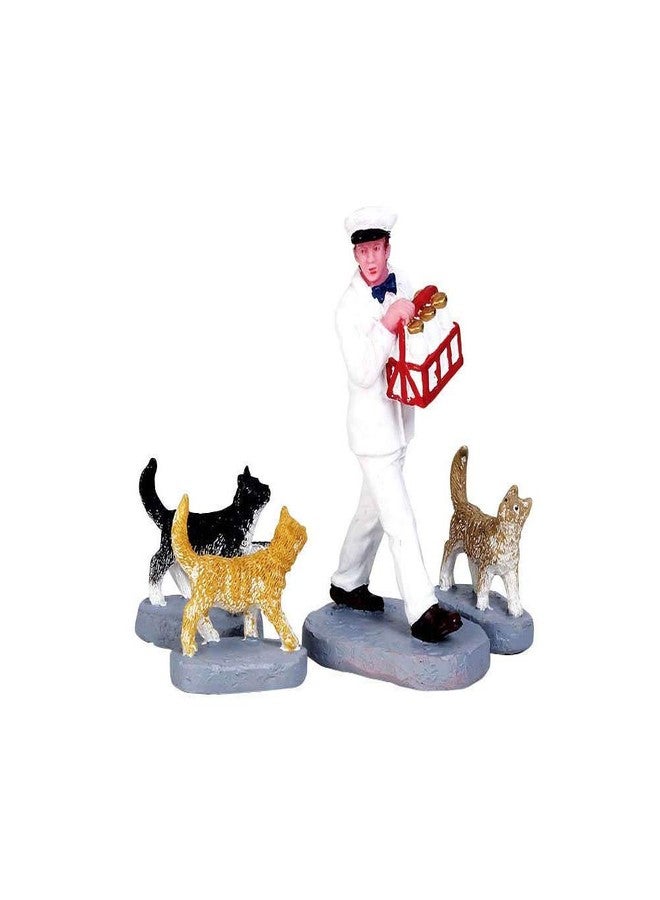 Lemax Village Collection, Merry Milkman, Set of 4 #72511 - Image 2