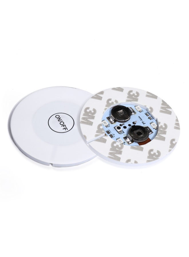 Hot Sale Luminous Bottle Sticker Party Drink Decorative LED Acrylic Luminous Coaster Ultra-thin Luminous Base-Specifications:EVA Luminous Bottle Sticker - Image 1