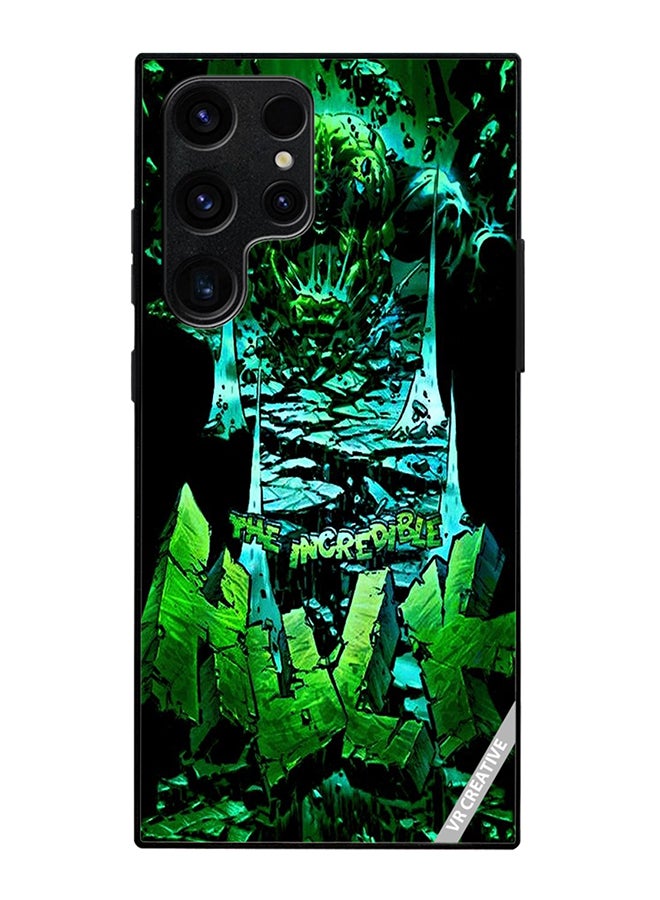 Protective Case Cover For Samsung Galaxy S25 Ultra Hulk Design Multicolour