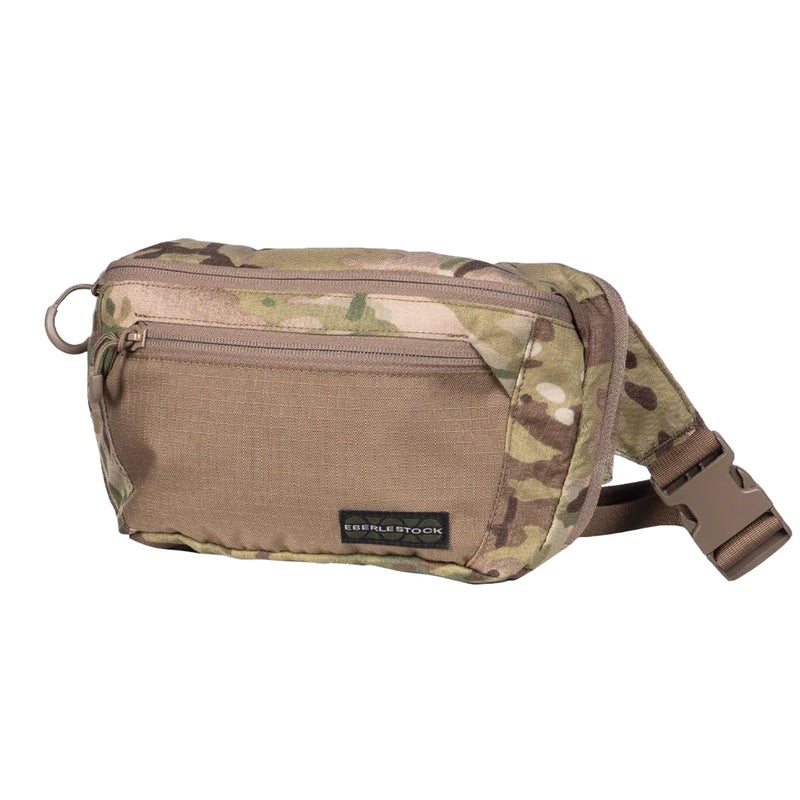 Eberlestock Bando Bag XL - Tactical Men's Fanny Pack w/Adjustable Waist Belt, Zippered Pockets, Compact Lightweight Belt Bag, Everyday Hip Pouch for Travel Outdoor Running Hunting, Multicam - Image 1