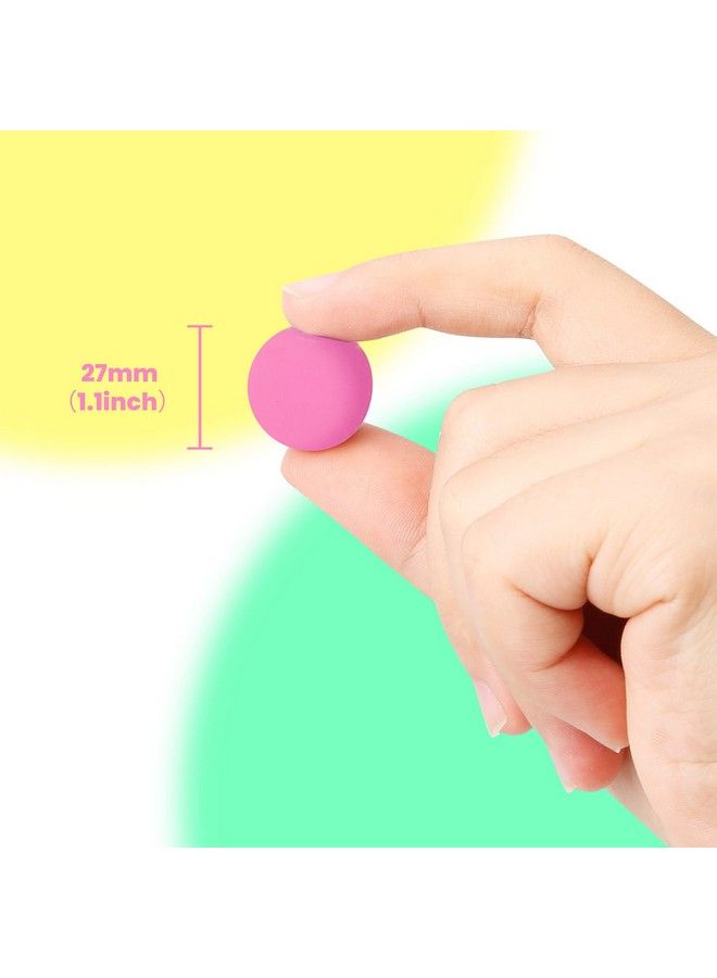 Pllieay 48 Pieces Glow In The Dark Bouncing Balls Bulk 27Mm Small Bouncy Balls For Kids Glowing Party Favors Classroom Prizes Birthdays Gift - Image 3