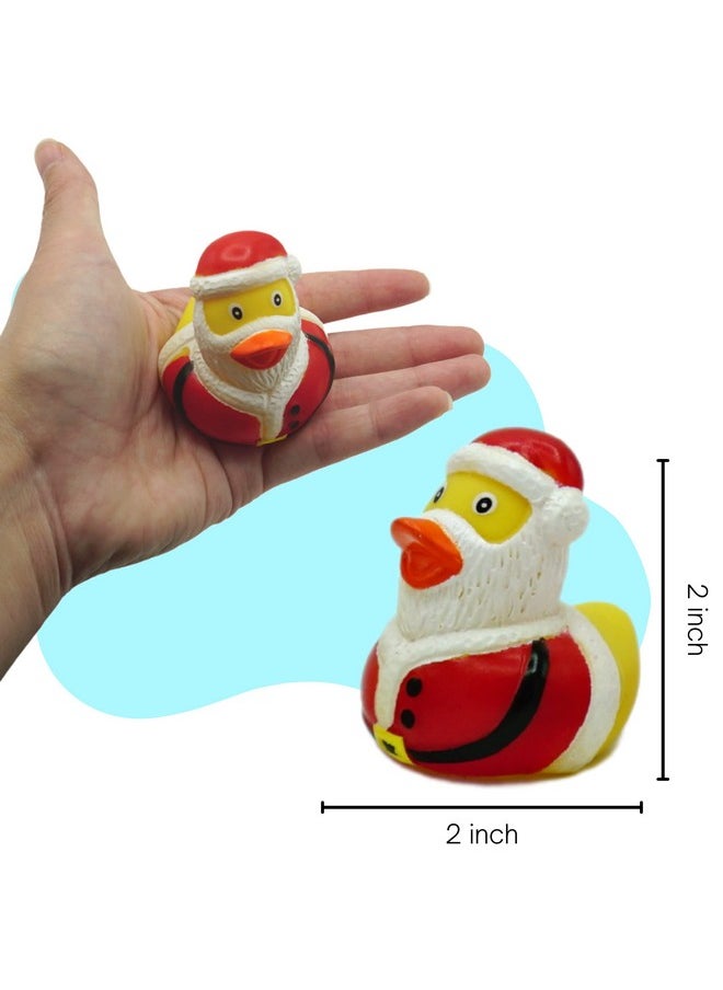 4E's Novelty Christmas Advent Calendar 2024 with Christmas Rubber Ducks for Kids & Toddlers, 24 Days Christmas Countdown Calendar Toy & Gifts for Kids Boys & Girls by 4E's Novelty  - Image 5