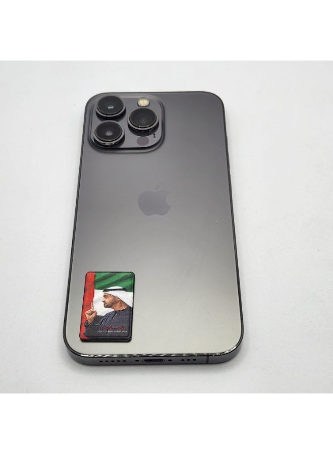 Kipfy Emirates  Sheikh MBZ  Metal Sticker – Premium Aluminum Adhesive Badge for Mobile, Laptop, Car | UAE National Day Souvenir Decal - Image 4