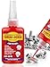 GNEOCO Thread Lock Red 169 Fl oz50 ml Threadlocker High Strength Thread Locker for Nuts Bolts Fasteners and Metals Anaerobic Curing Screw Glue to Prevent Loosening Red Permanent - Image 2