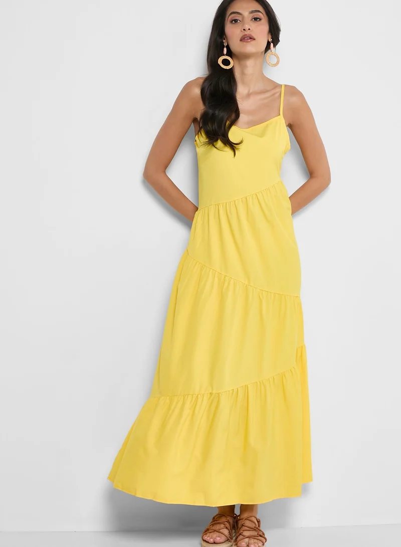 ELLA Strappy Tiered Dress