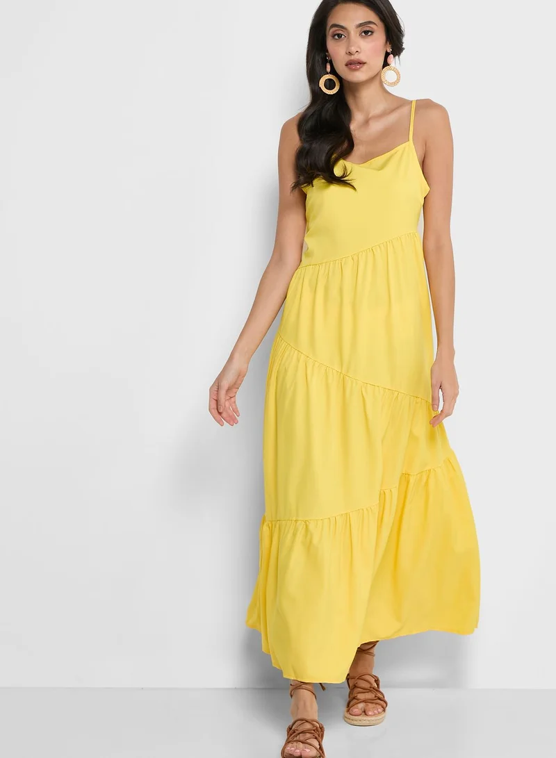 ELLA Strappy Tiered Dress