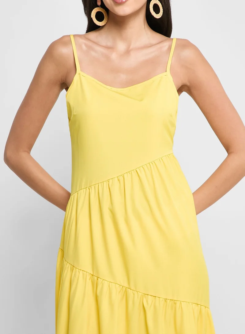 ELLA Strappy Tiered Dress