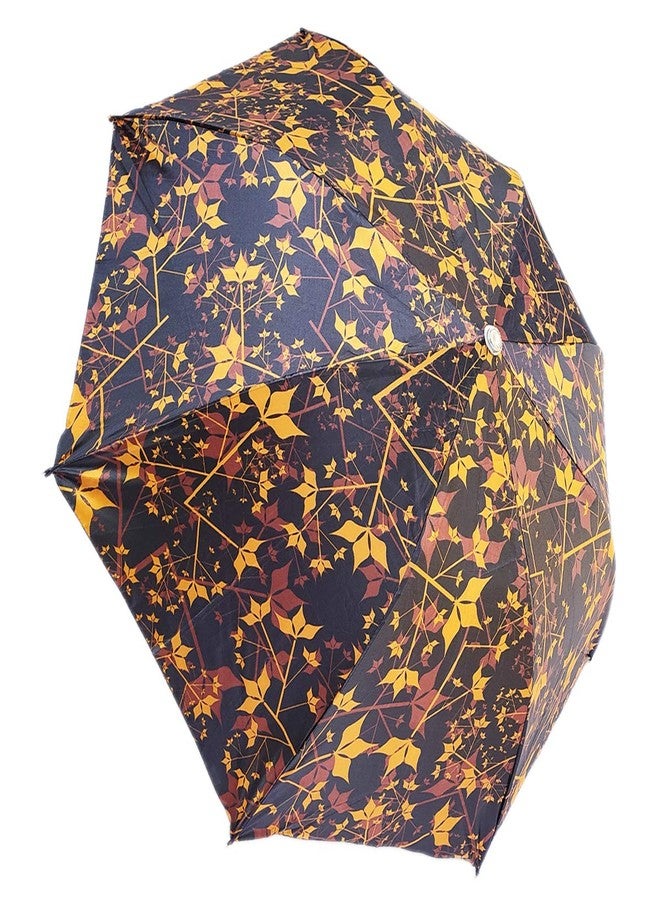 RAINPOPSON 2 Fold Printed Big Size Umbrella for Women & Men UV Protection Office Umbrella Combo for Girls/Men/Women (Multicolor Printed) - Set of 2 - Image 2