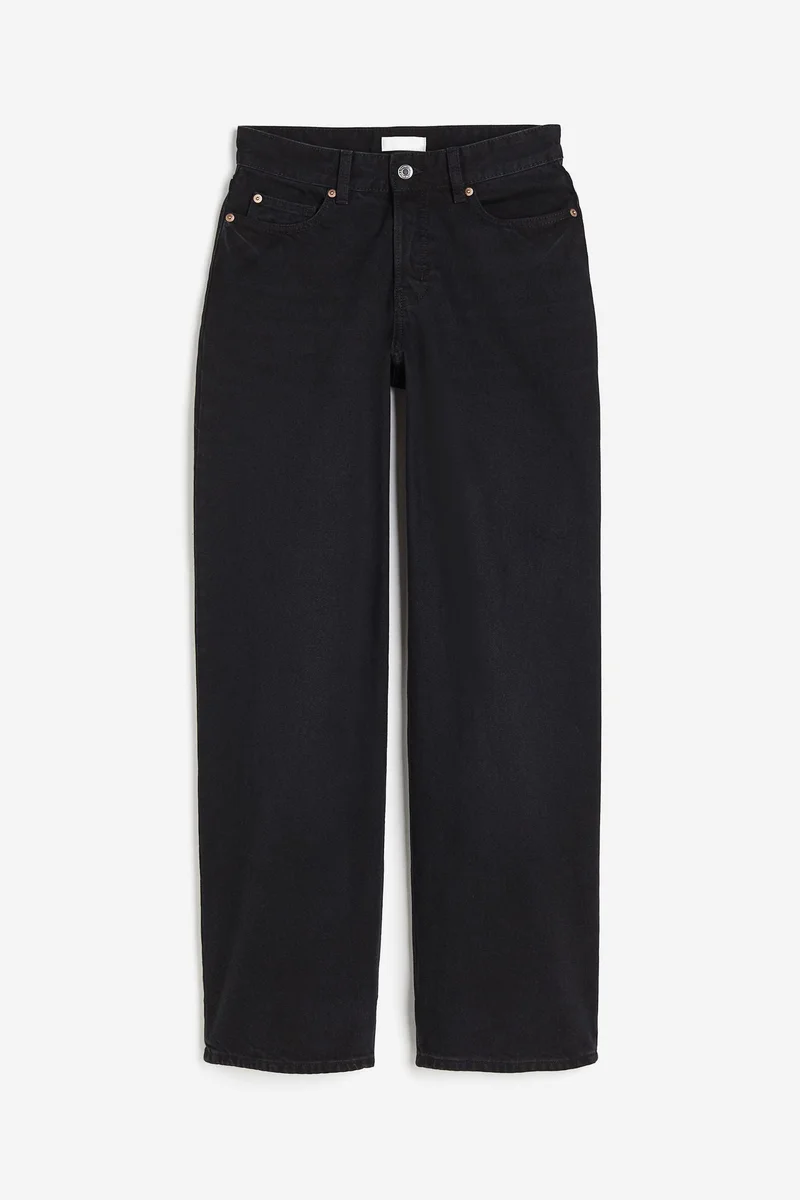 H&M Wide Regular Jeans