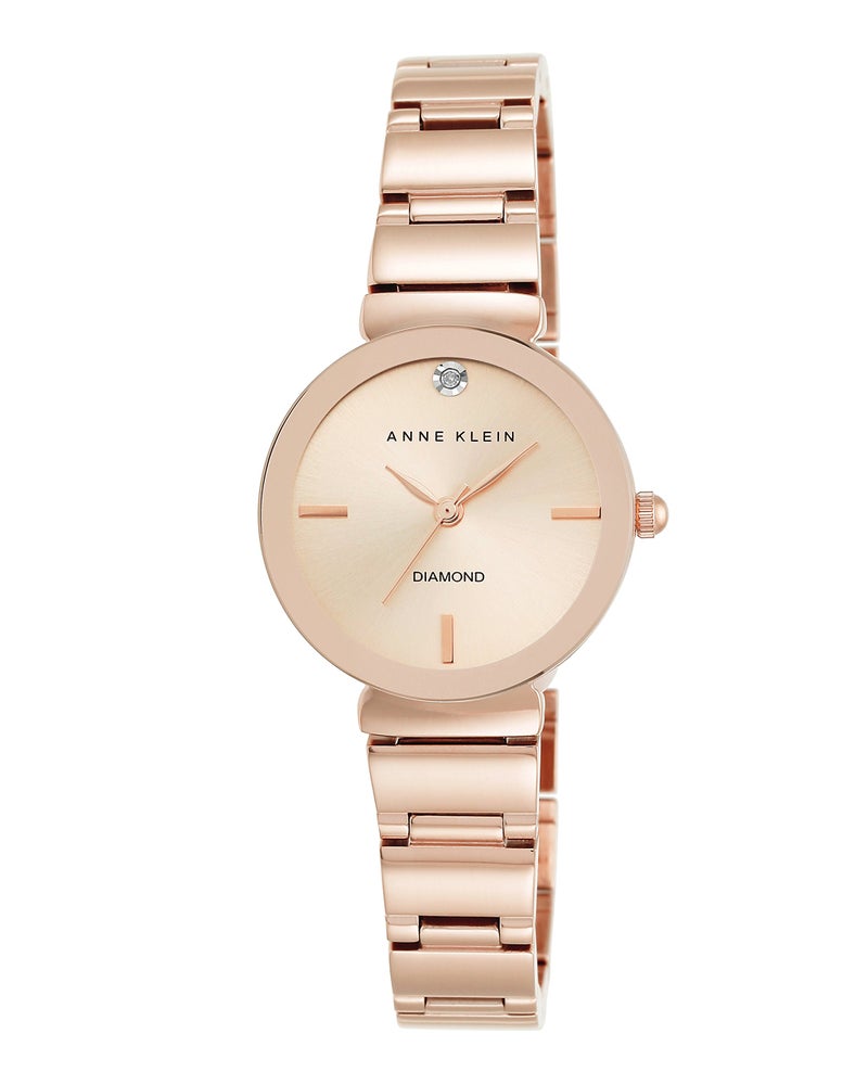 Anne Klein Women's Genuine Diamond Dial Bracelet Watch - Image 1