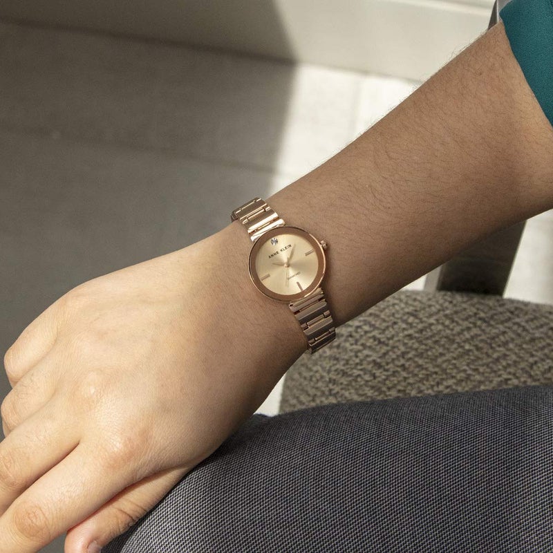 Anne Klein Women's Genuine Diamond Dial Bracelet Watch - Image 4