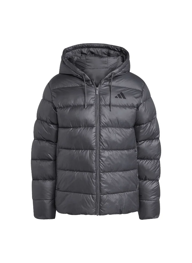 اديداس Adidas Ess Sd Puf Hd J Grey Jacket (Midweight) Jackets For Men