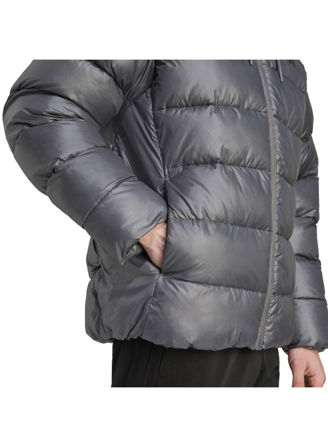 Adidas Ess Sd Puf Hd J Grey Jacket (Midweight) Jackets For Men - Image 5