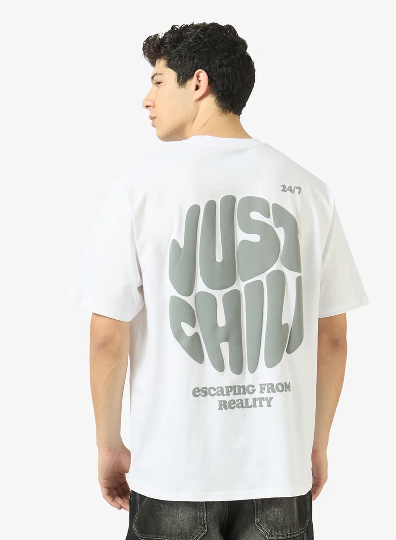 Ripples Mens Drop Shoulder T-shirt