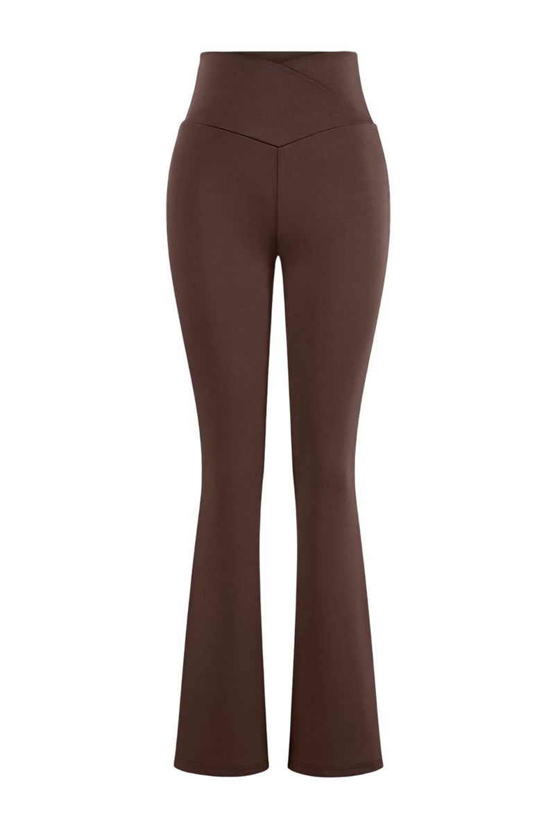 trendyol Brown Diver/Scuba Leggings Sports Leggings Thmaw23Ty00005 - Image 4