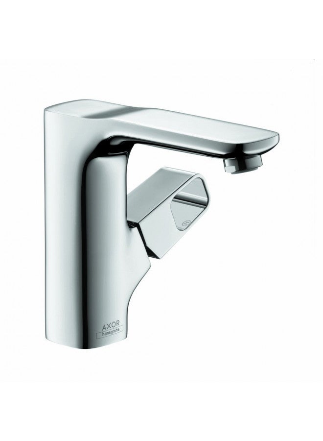 AXOR Urquiola Modern Premium Hand Polished 1-Handle 1 6-inch Tall Bathroom Sink Faucet in Chrome, 11020001 - Image 1