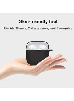 Youque Protective Silicone Case Cover for HUAWEI Freebuds SE 2/SE 3 In-Ear Earphones Black  - Image 3
