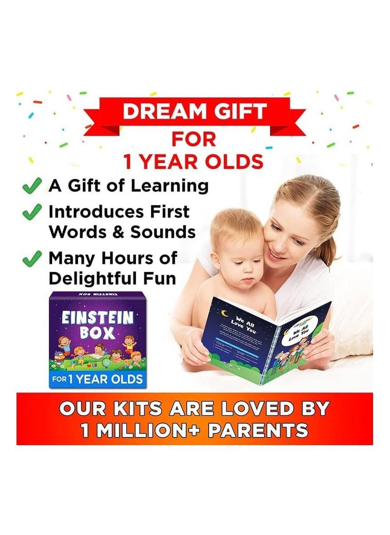 Einstein Box EINSTEIN BOX Einstein Box For 1 Year Old Boys/Girls | Toys | Board Books And Pretend Play | Learning And Educational Toys & Games (1 Box Set) (Medium Multicolor)  - Image 2