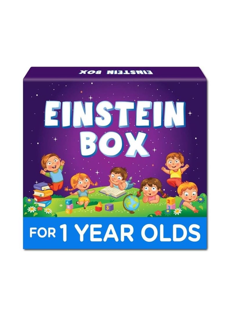 Einstein Box EINSTEIN BOX Einstein Box For 1 Year Old Boys/Girls | Toys | Board Books And Pretend Play | Learning And Educational Toys & Games (1 Box Set) (Medium Multicolor)  - Image 1