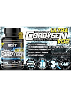 Millennium Sport Technologies Cordygen Vo2 Ultra, Cordyceps, Elevatp, Rhodiola, Gynostemma Pentaphyllum, Jiaogulan, Ancient Peat Supplement, 90 Vo2-Caps Bscg Certified - pzsku/Z43C2F0E48F77411C6405Z/45/_/1728309694/dbd38595-a6e6-4638-a120-c123818fce56