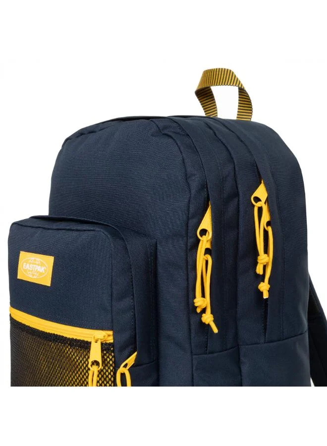 EASTPAK Pinnacle Medium Backpack With Laptop Protection - Kontrast Stripe Marine