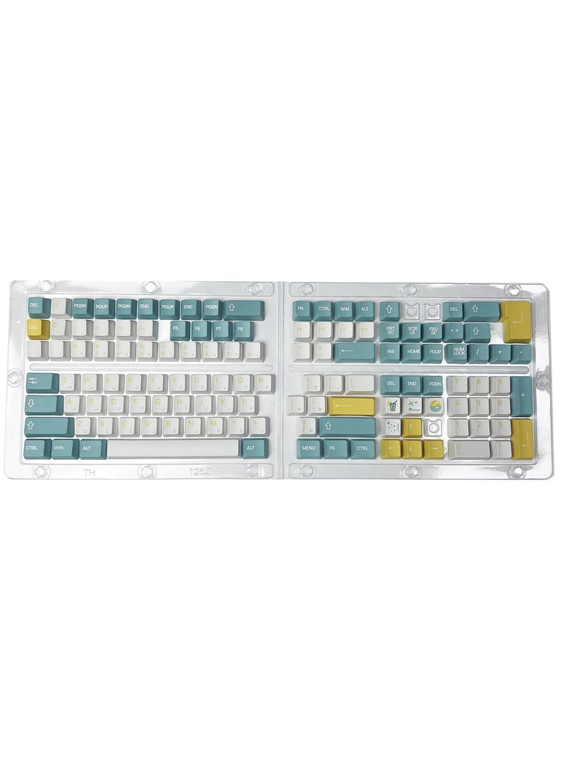 PBT Arabic Keyboard Caps, Sublimation Mixed Color Theme Keycaps Adapts to 61/62/64/68/84/87/104/108/98 Keys Keyboard Blue White - pzsku/Z43C31591F8B16FCEDFADZ/45/_/1734418816/63112094-ce2e-4527-99cf-f36f1ccbbcba