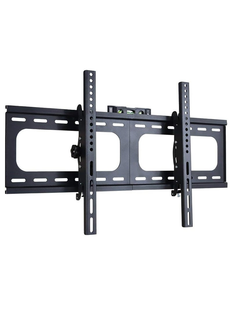 26" - 75" Fixed TV Wall Mount Bracket, Universal Tilt TV Heavy Duty Wall Mount Adjustable TV Stand for LED LCD OLED Plasma TV with Strong 50kg Weight Capacity VESA up to 700 x 400 - Image 1