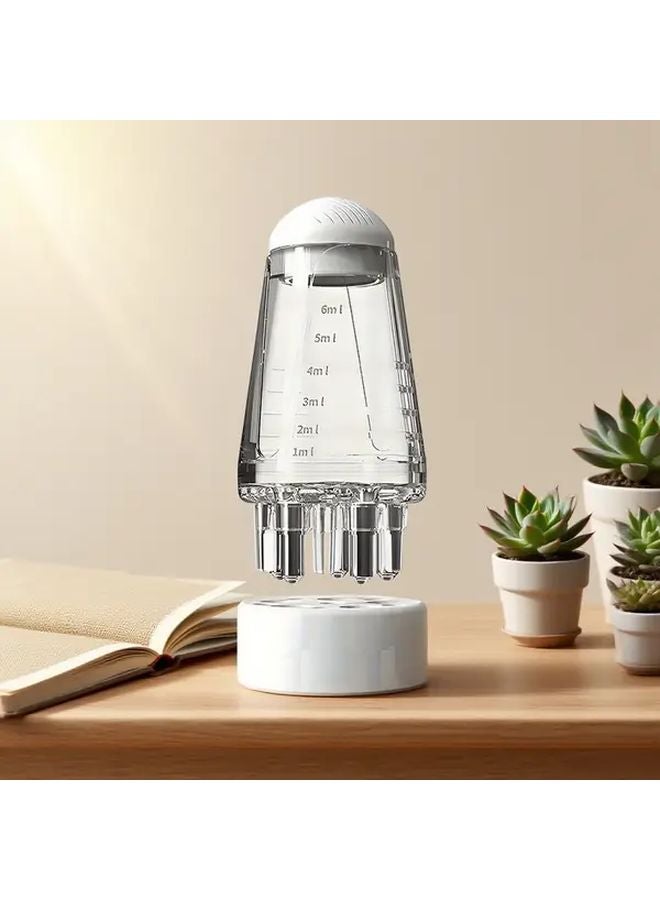 1 قطعة مجموعة مساج فروة الرأس الرمادية مع فرشاة التدليك الأسطوانية ومشط تطبيق زيت الشعر لمشاكل القشرة وتساقط الشعر - Image 2