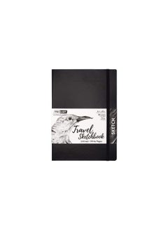 Pro Art Premier Sketch Book Travel 8X 6 White 74Lb Black 80 Sheets Sketch Book Sketchbook Drawing Pad Sketch Pad Drawing Paper Art Book Drawing Book Art Paper Sketchbook For Drawing  - Image 1