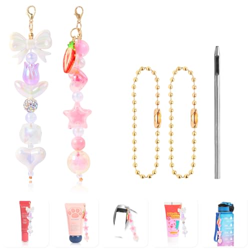Limpskys Keychain Cap for Summer Fridays Lip Balm 0.5 oz – Lid with Key Ring & Charm, Fits Topicals 0.5 oz & e.l.f. Glow Reviver 0.52 oz Tubes – Lip Gloss Keychain (Lip Balm Not Included) - Image 1