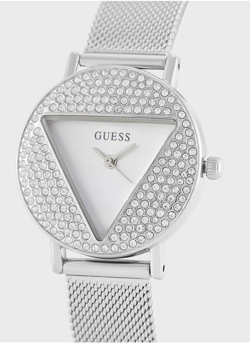 GUESS Mini Iconic Steel Strap Analog Watch