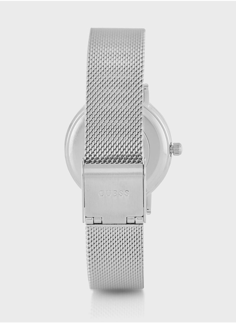 GUESS Mini Iconic Steel Strap Analog Watch  - Image 4