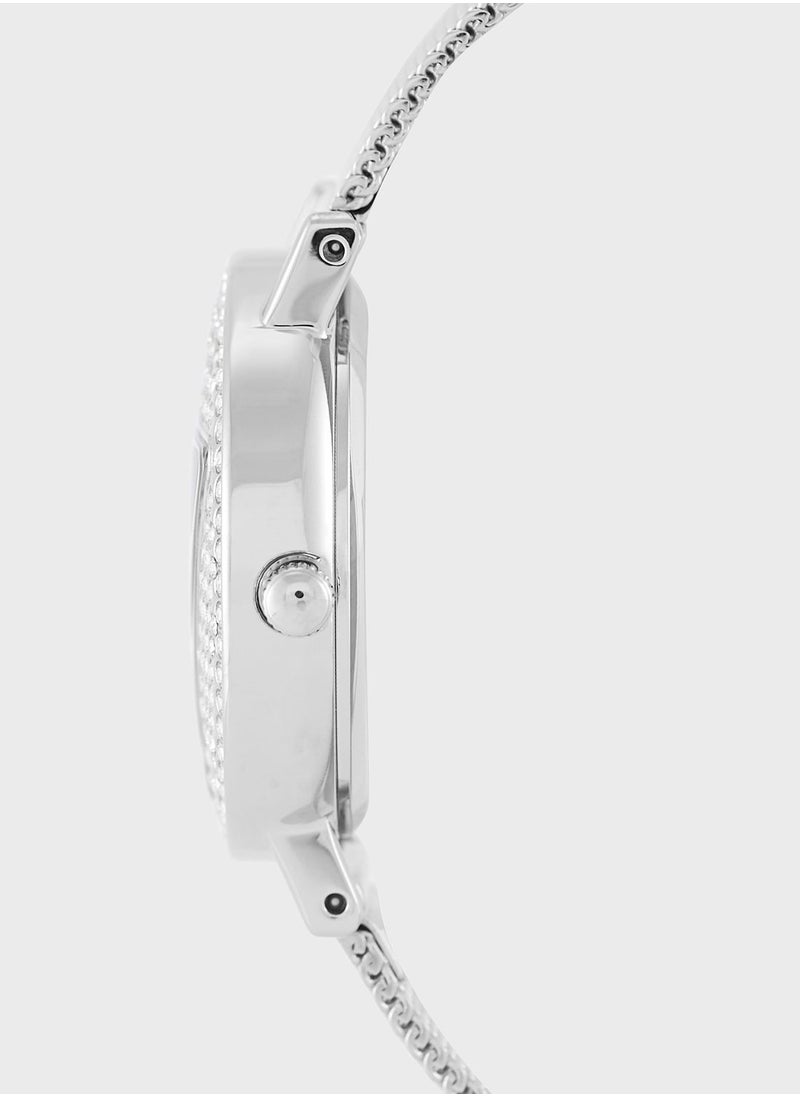 GUESS Mini Iconic Steel Strap Analog Watch  - Image 3