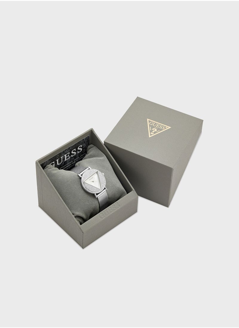 GUESS Mini Iconic Steel Strap Analog Watch  - Image 5