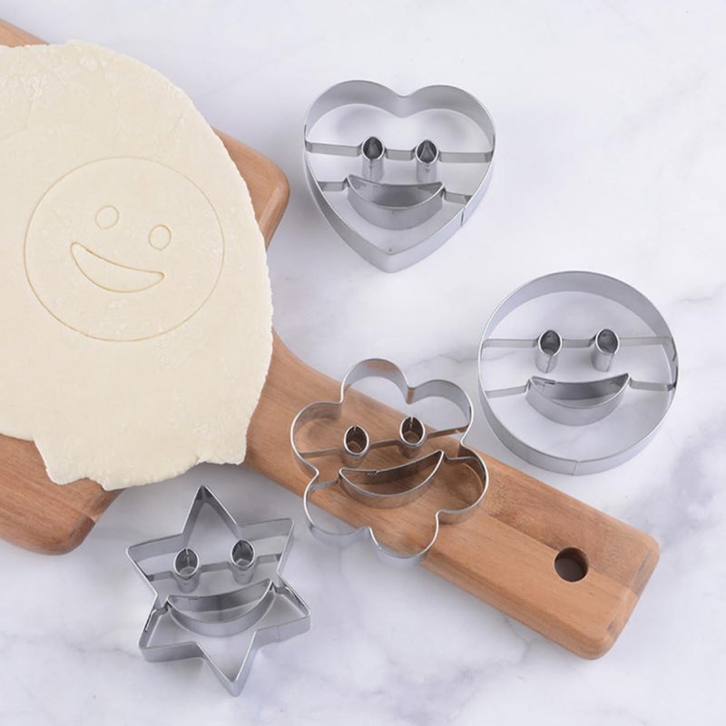 4Pcs Stainless Steel Cookie Cutters Set Funny Animal Shapes For Baking DIY - Image 5